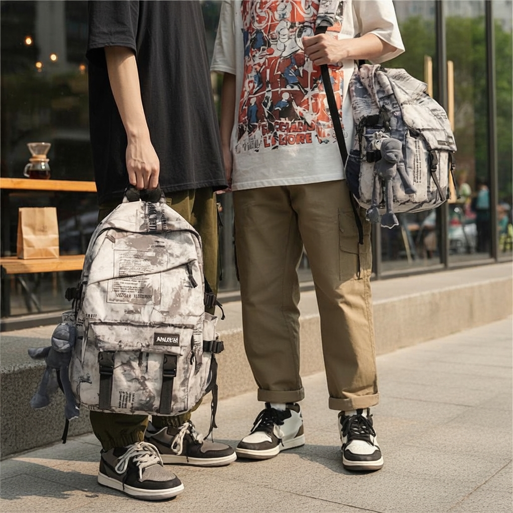 Mochila Escolar para Adolescentes - Leve, Espaçosa, Durável, Impermeável, Ideal para Meninos e Meninas