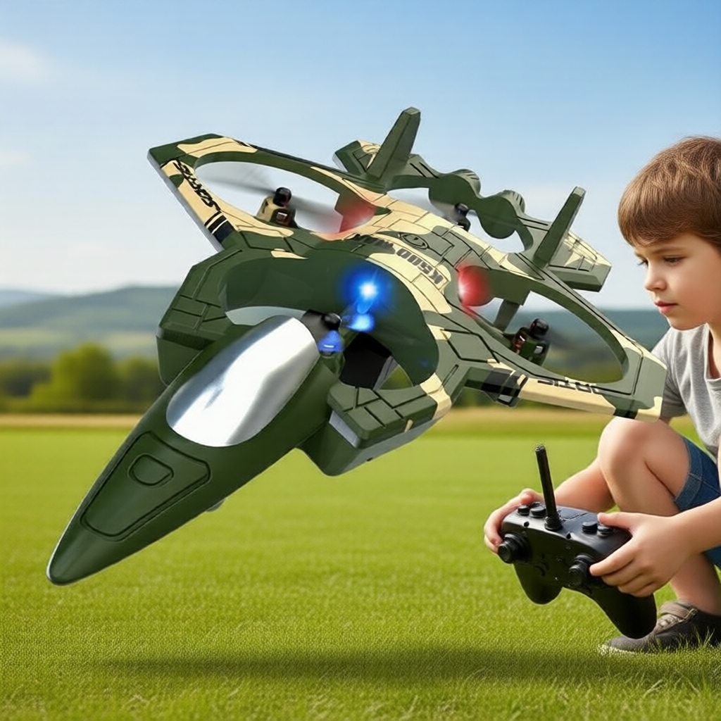 K500 MAX RC Jato de Aeronave 2.4G, Modo de Altura Fixa, Luzes LED, 360° Rolls, Ótimo Quadricóptero para Iniciantes