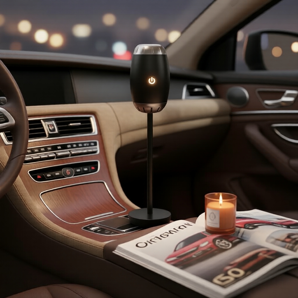 Projetor de Noite Estrelada com Alimentação USB, Luz Ambiente LED para Teto de Carro