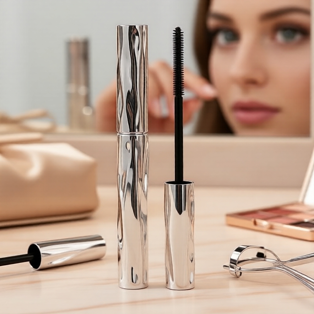 Máscara Tubo de Aço, Cílios de Alto Impacto, Volume Duradouro, Efeito Lifting Prolongado e Uso Livre de Borrões o Dia