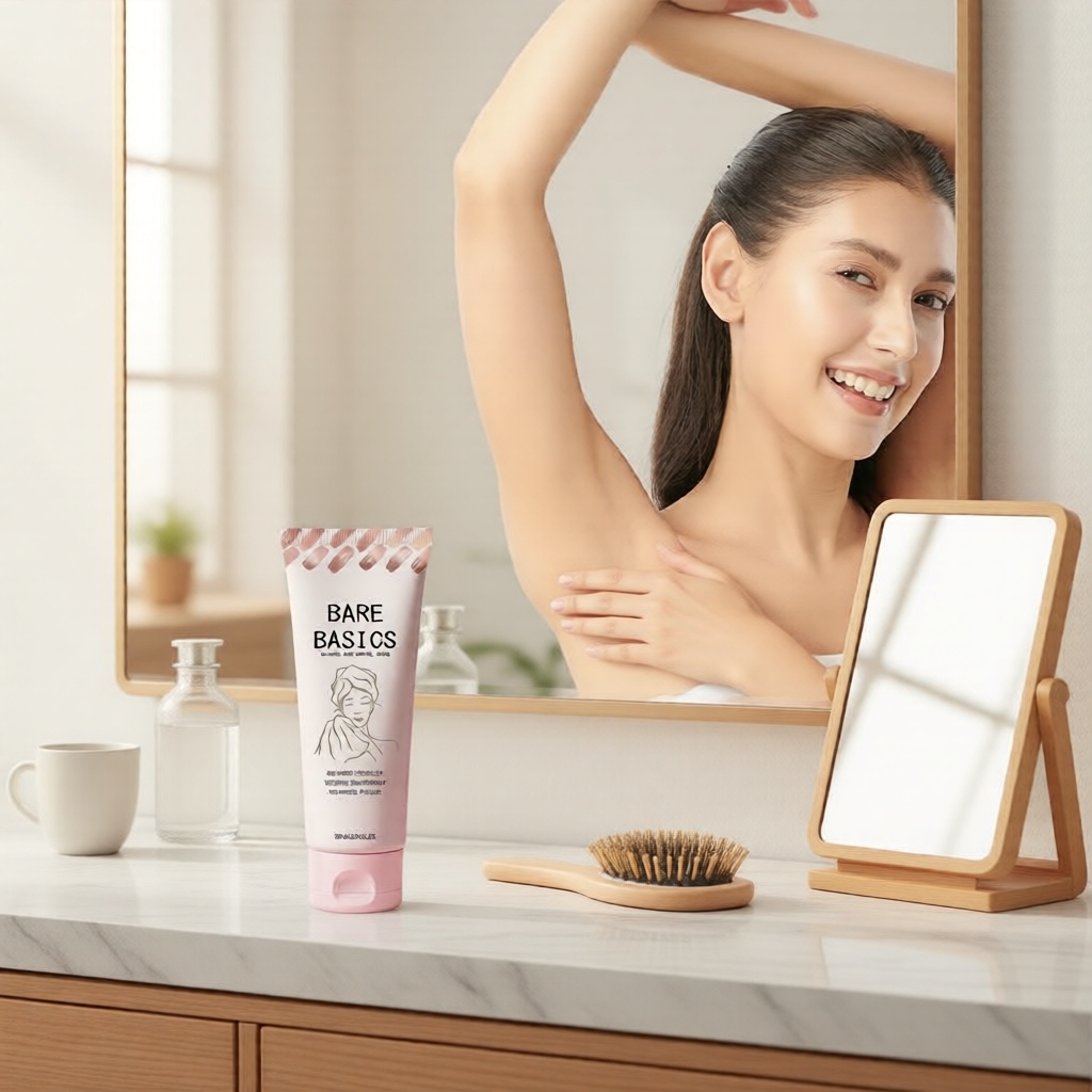 Creme Depilatório Full Body BARUB: Limpeza suave diária, cuidado com a pele, sabonete facial e creme depilatório
