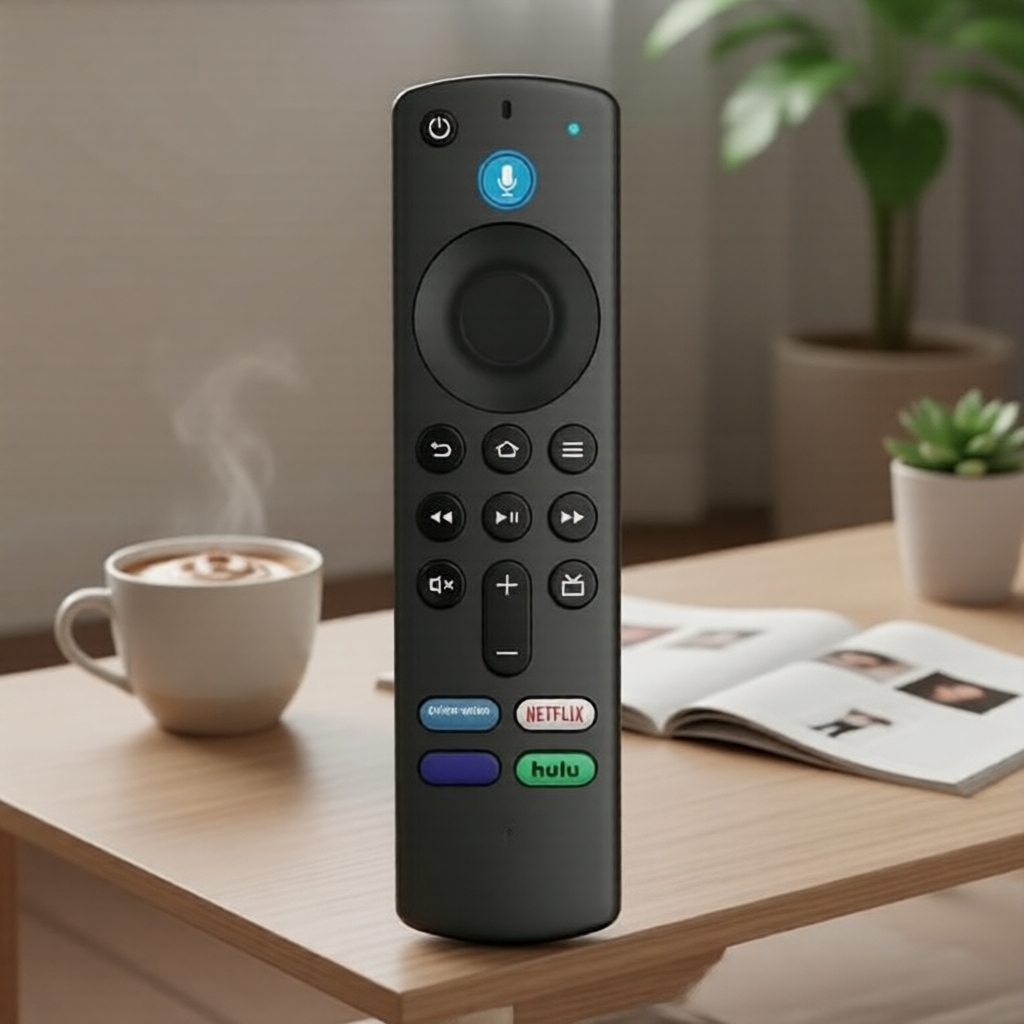 Substituto de Controle Remoto de Voz para Fire TV Stick 3a Geração (4K/4K Max/Lite/HD)/Cube, Compatível com TVs Pioneer