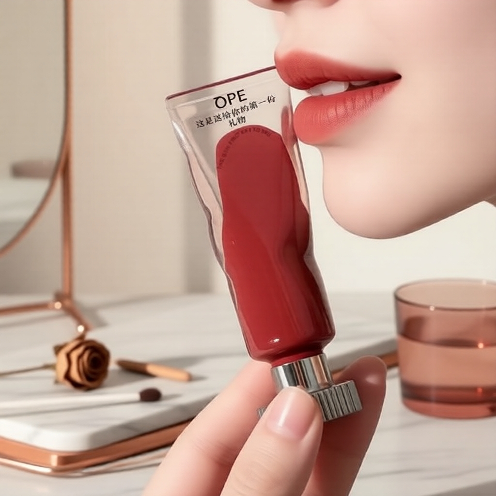 Brilho Labial Brilhante, Fórmula Hidratante, Textura Suave, Pigmento Vibrante, Efeito Natural de Volume para os Lábios