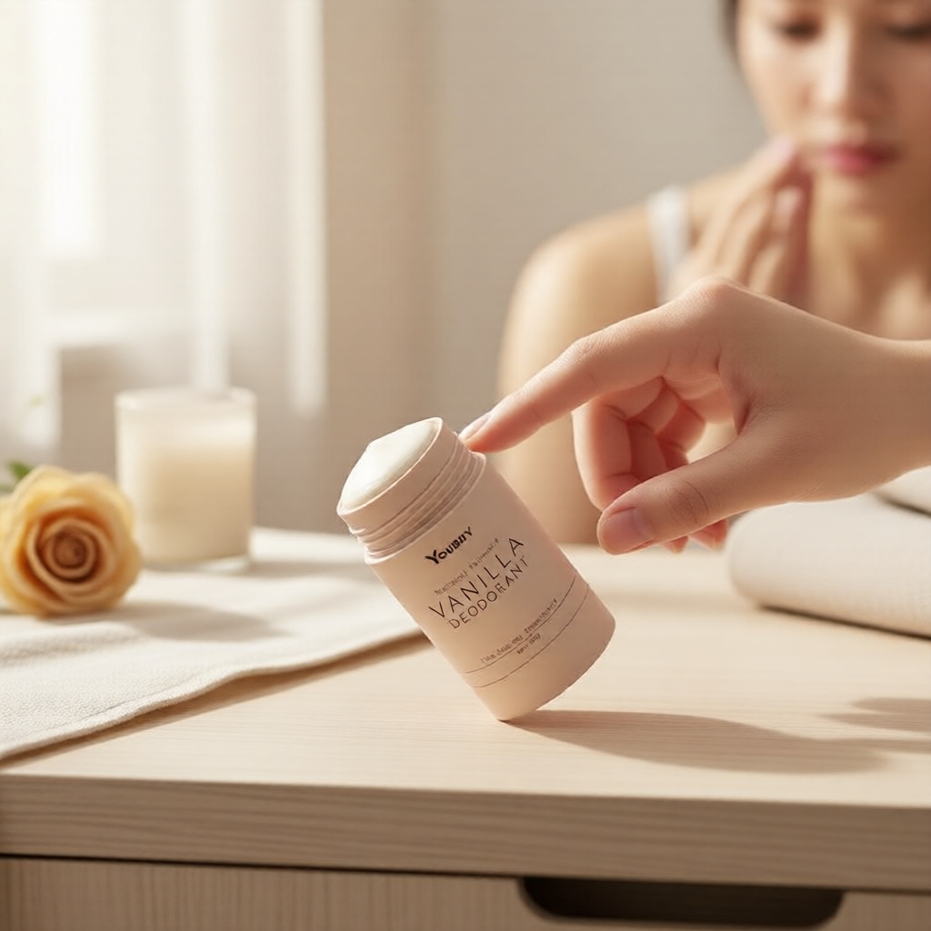 Bastão Desodorizante YOUBUY 40g de Baunilha: Combate o Odor das Axilas, Reduz o Suor e Proporciona um Aroma Refrescante