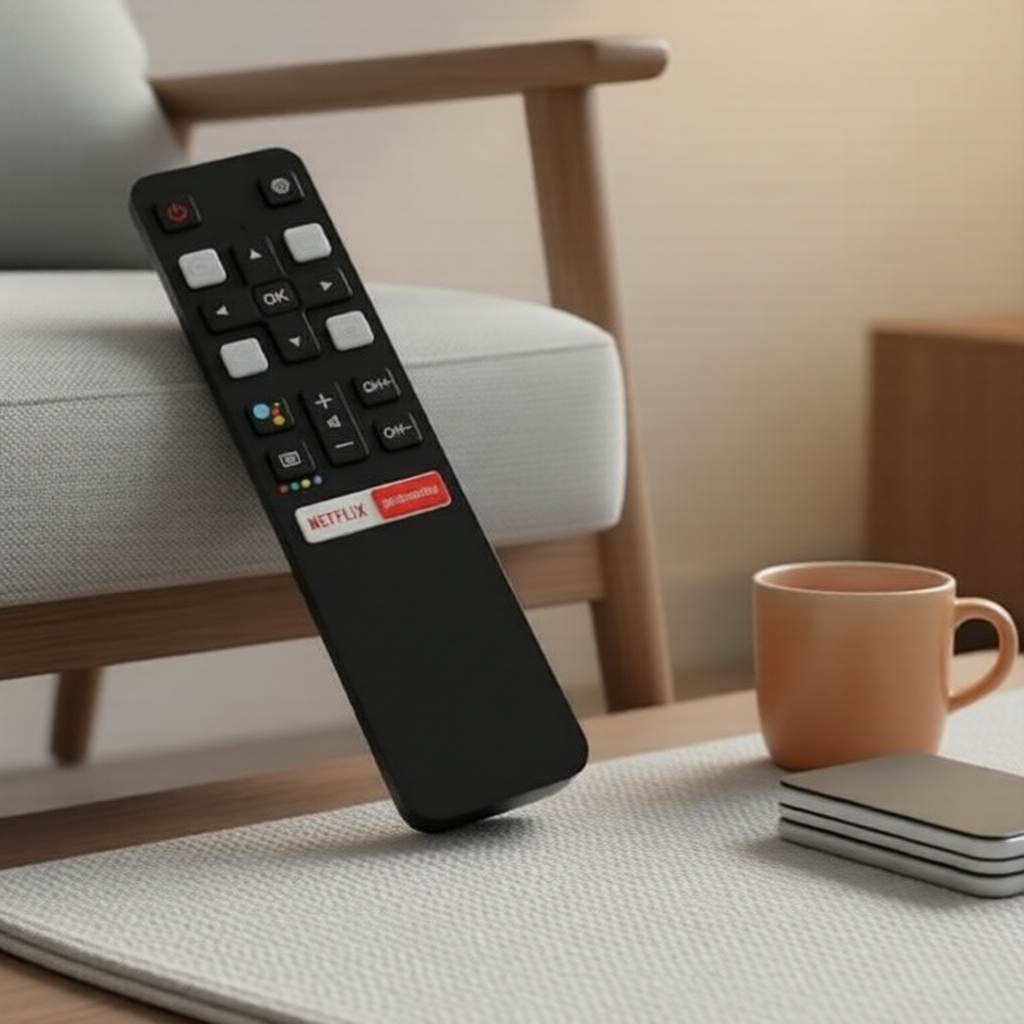 2026 Controle Remoto de Voz Inteligente para TVs Android TCL 4K RC802V FNR6 49P30FS 65P8S 55C715