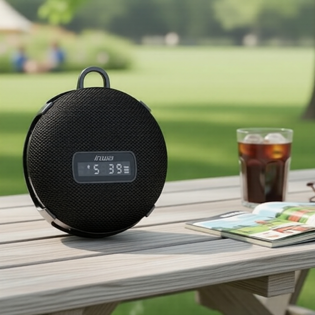 Barra de Som Bluetooth com Subwoofer Baffle, Caixa de Som Outdoor pronta para bicicleta