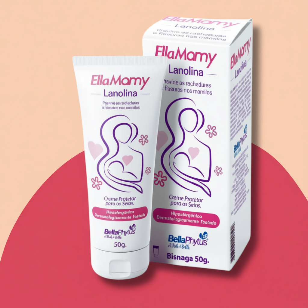 EllaMamy LANOLINA Creme protetor para os Seios 50g BellaPhytus EllaMamy LANOLINA Creme protetor para os Seios 50g BellaPhytus