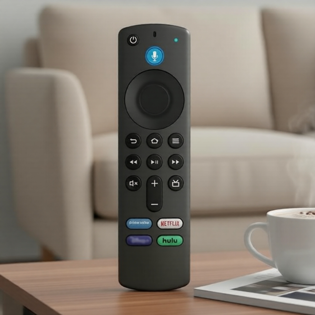 Controle Remoto Universal de Voz Substituto para Fire TV Stick Série 3a Geração 4K/4K Max/Lite/HD, Cube e
