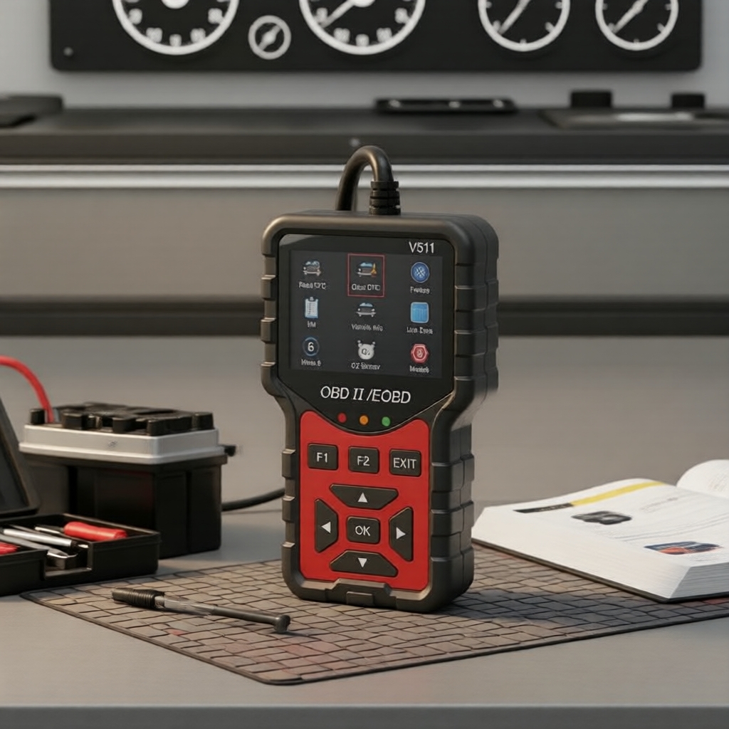 Scanner automotivo OBD2 para carros a partir de 1996, leitor de códigos do motor e ferramenta de reset