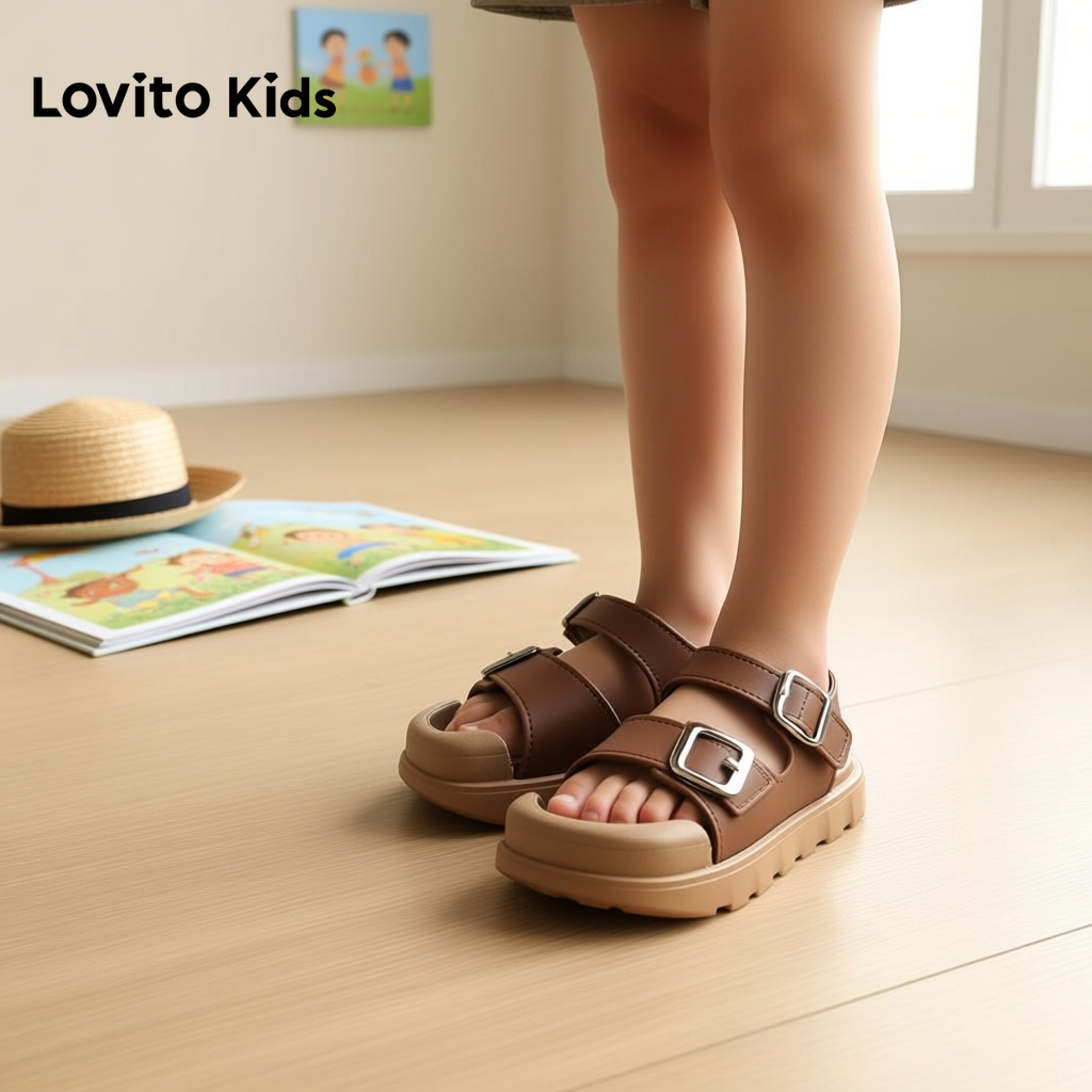 Lovito Sandálias Confortáveis e Ventiladas para Meninos LFA97060