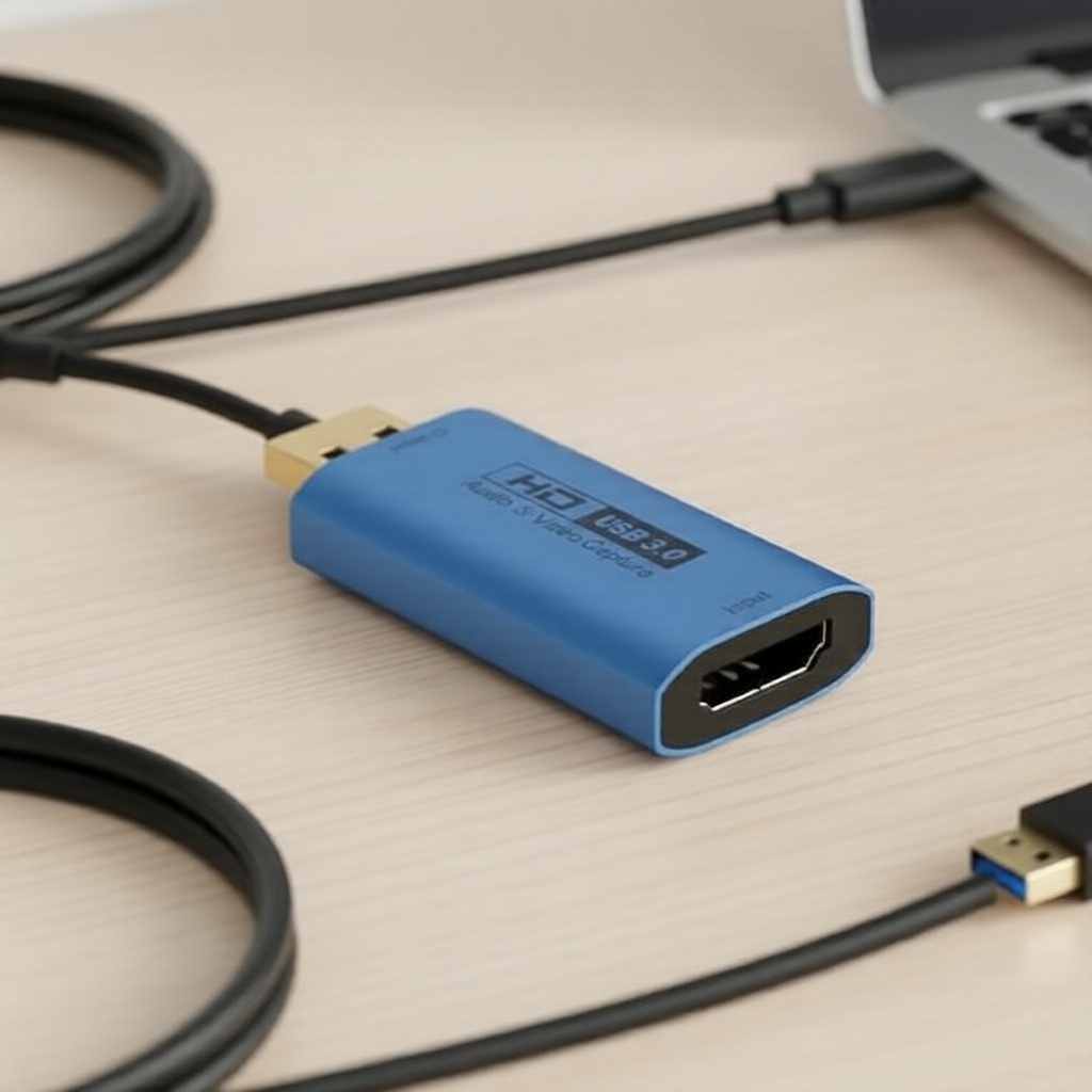 Caixa de Captura de Vídeo HDMI Elite Pro 4K 60Hz USB 3.0 para PC, Placa de Captura de Áudio e Vídeo