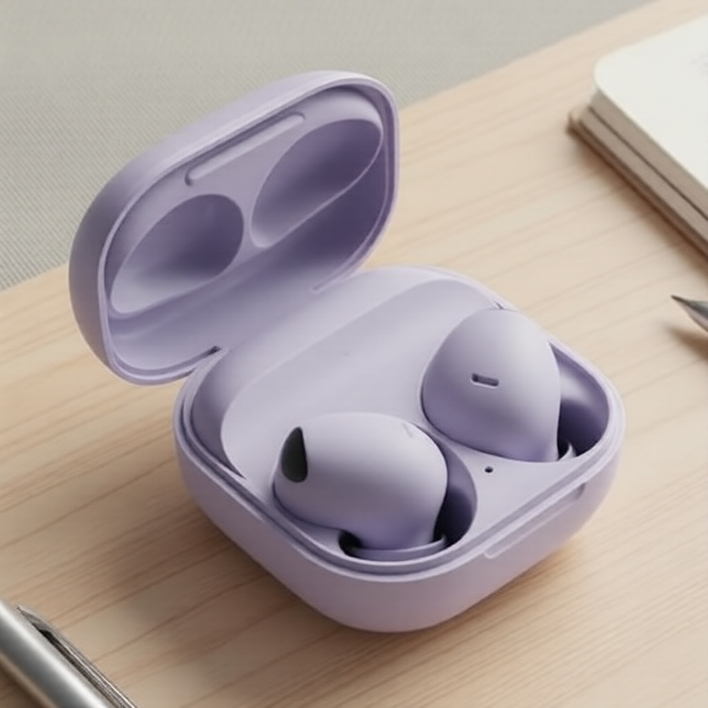 Fones de Ouvido Bluetooth Samsung Galaxy Buds2 Pro R510 TWS, HiFi Estéreo, Cancelamento de Ruído Ativo (ANC), Longa