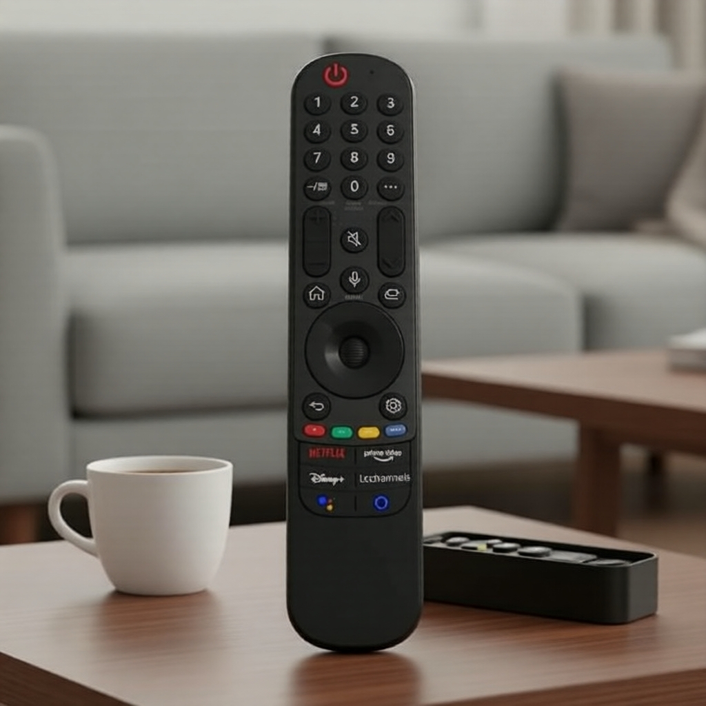 Controle Remoto de TV Infravermelho MR-21GA para Modelos Inteligentes L*G 2021-2023, Compatível com Netflix, Prime,