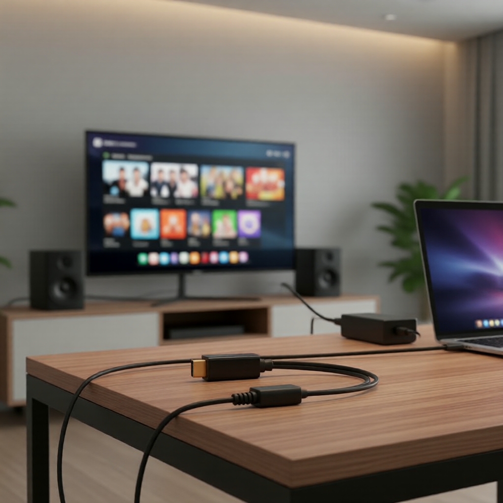 Cabo conversor HDMI 4K 60Hz para DisplayPort, compatível com PS4, PS5, Xbox, laptop, TV e PC