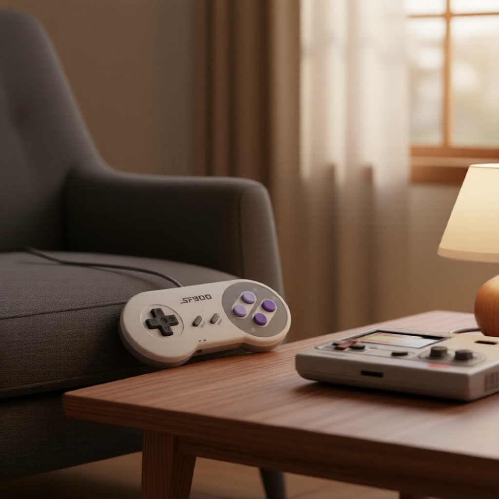 Bastão de Jogo HDMI para SFC/FC 16 bits Retrô SNES com Controle Sem Fio