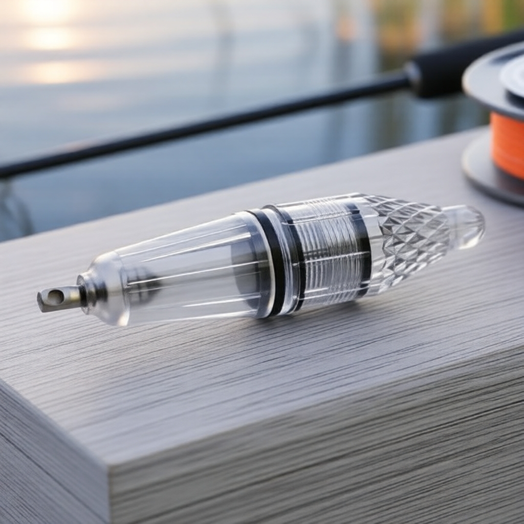 12 cm à prova d'água, piscador LED que muda de cor para pesca noturna profunda