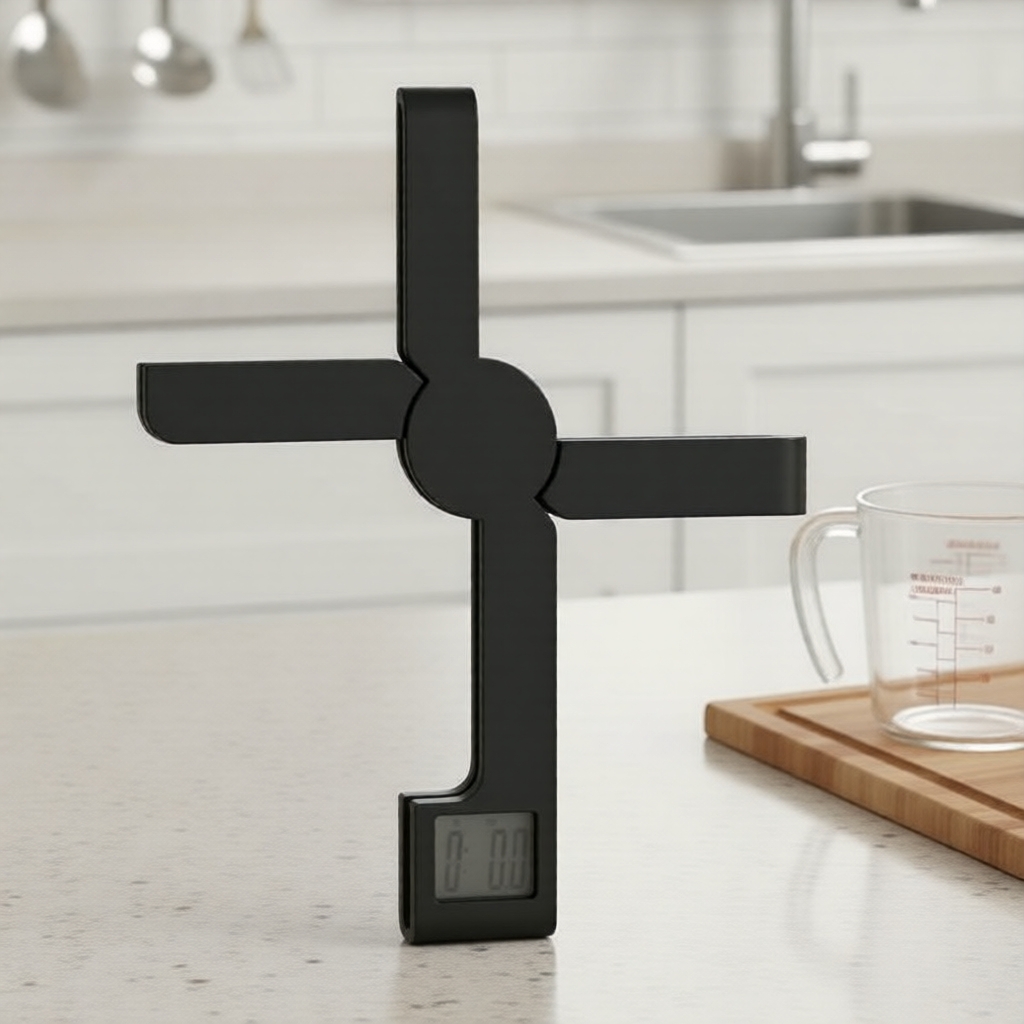 Balança de Cozinha Digital 5 kg Dobrável – Pesagem Precisa para Panificação Caseira e Preparo de Refeições