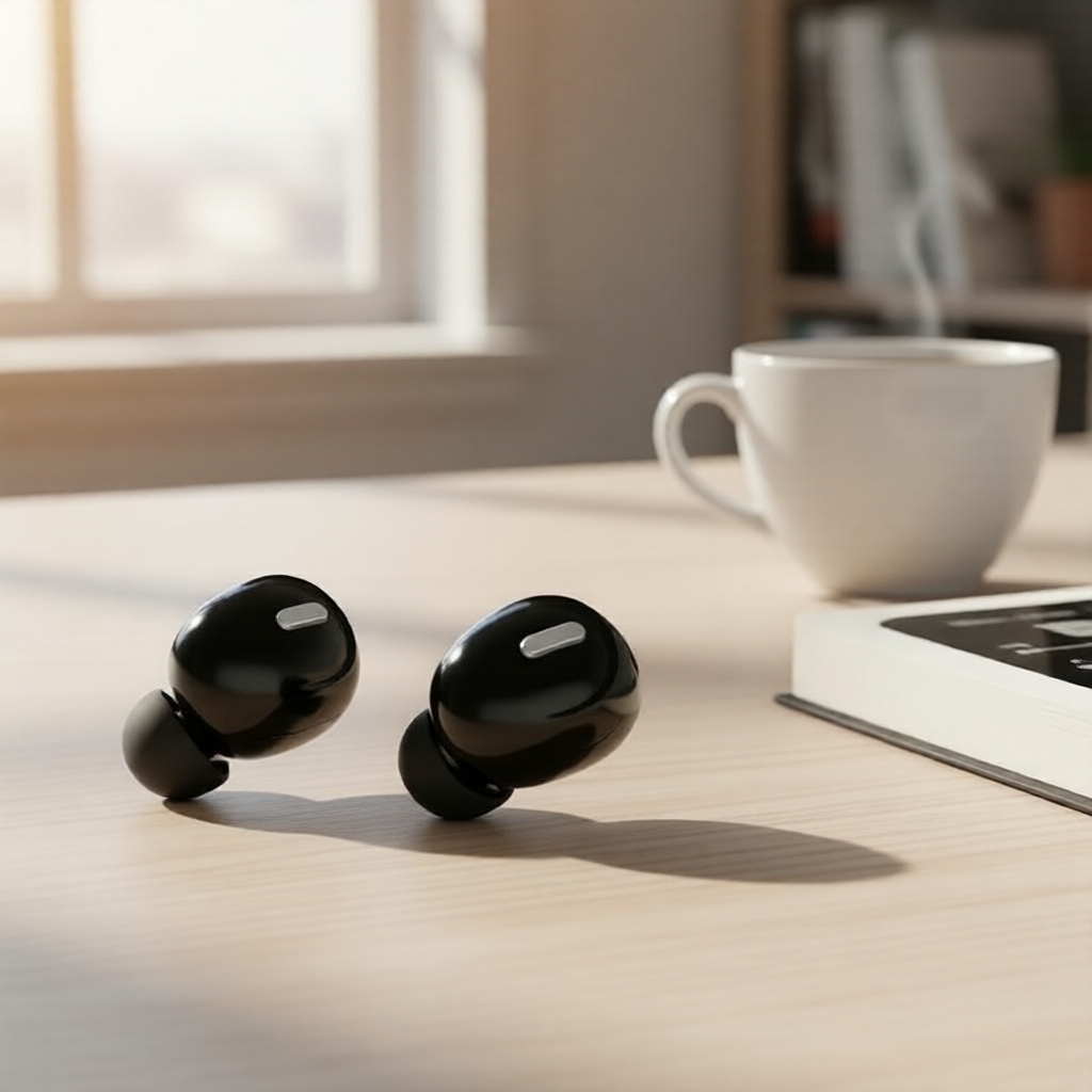 Fones de ouvido TWS sem fio, bluetooth, in-ear, redução de ruído, estilo esportivo, microfone integrado, sem fio para