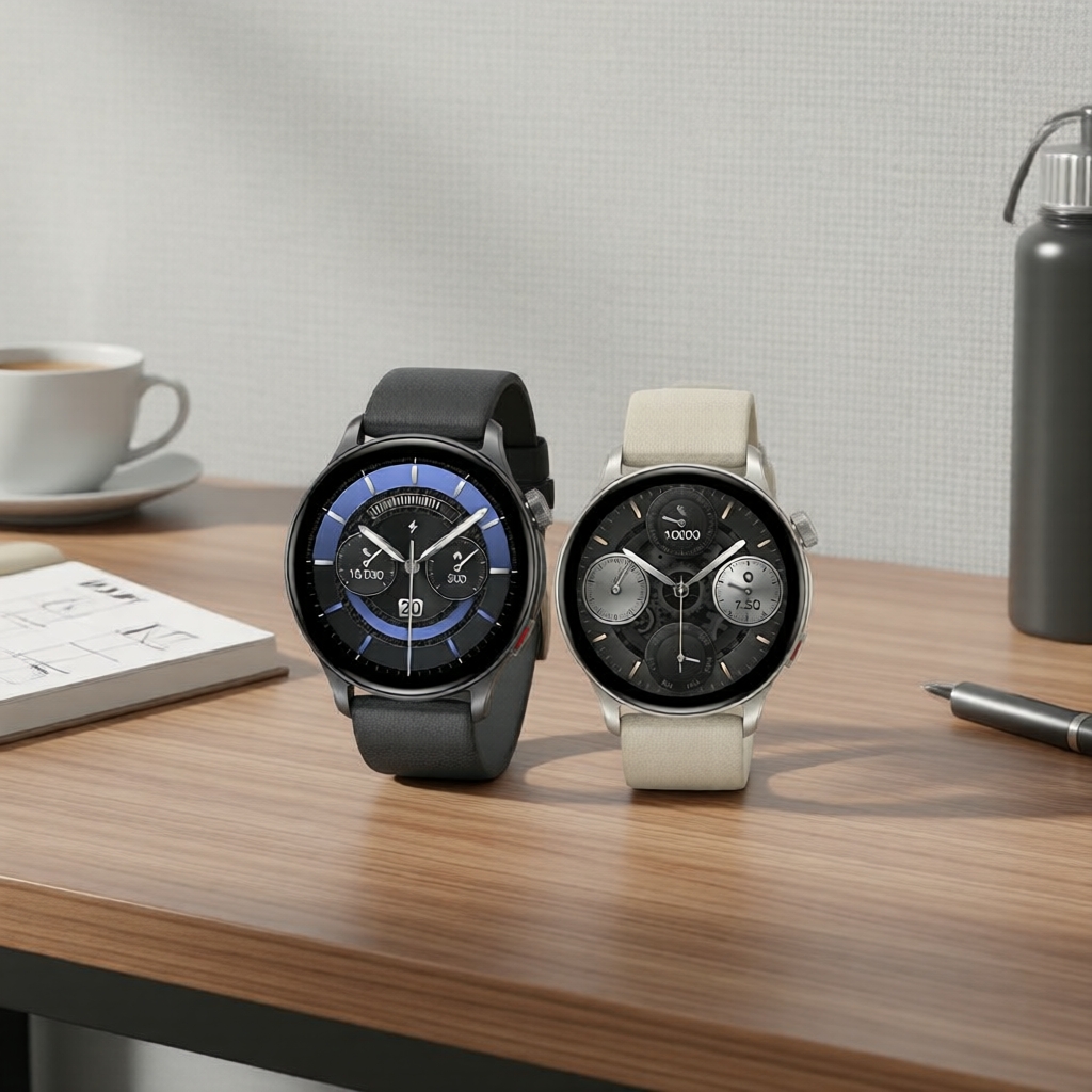 Zeblaze Btalk 3 GPS, Smartwatch Masculino, Tela AMOLED 1.43, Pulseiras Duplas, Chamadas, Monitoramento de Saúde