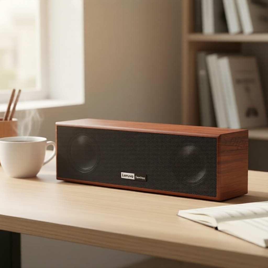 Lenovo C01 Music Box Pro, Caixas de som de mesa estéreo surround 360° com graves profundos