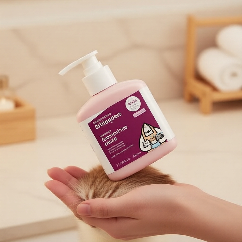 Shampoo para animais de estimação à venda, 520 ml, antibacteriano, desodorizante e embelezador