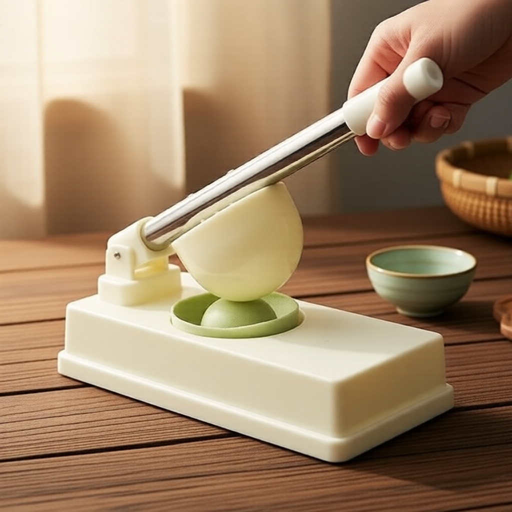 Ferramenta de Confeitaria Infantil 8,5 cm - Prensa de Massa Segura para Alimentos e Molde Bento