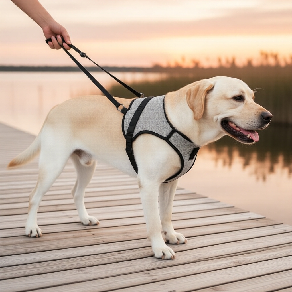 Arnês de Recuperação de Lesões em Cães, Suporte para as Pernas Traseiras para Cães Idosos