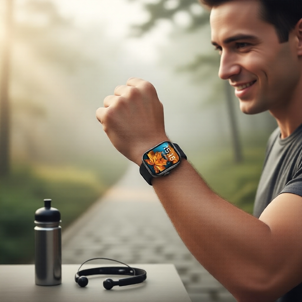 2026 Novo Smartwatch Unissex: Sincronização Bluetooth com Celular, Música, Fitness e Monitoramento do Sono