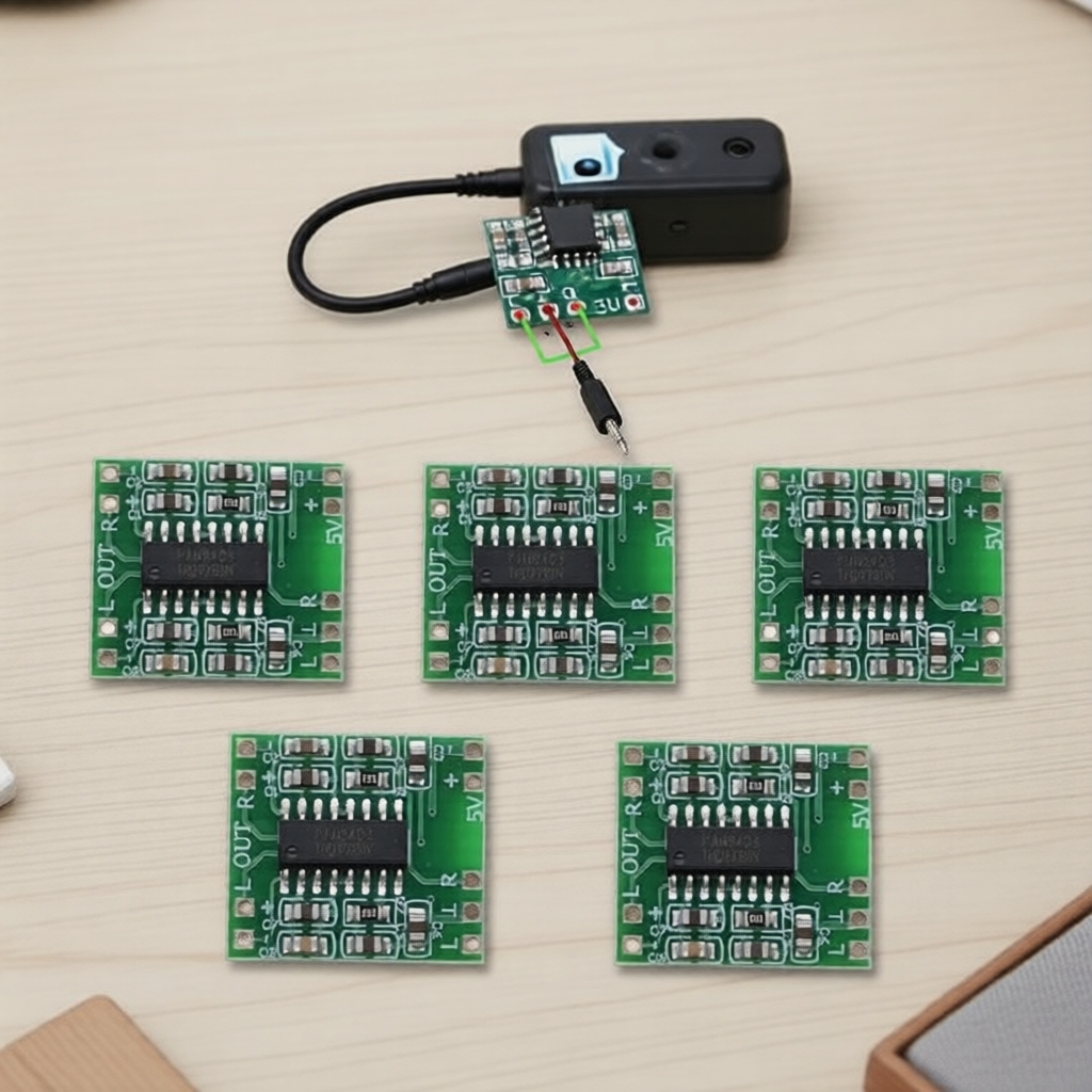 Placa de circuito impresso PAM8403 3W Mini Amp Stereo Digital para kits eletrônicos de primavera 2026