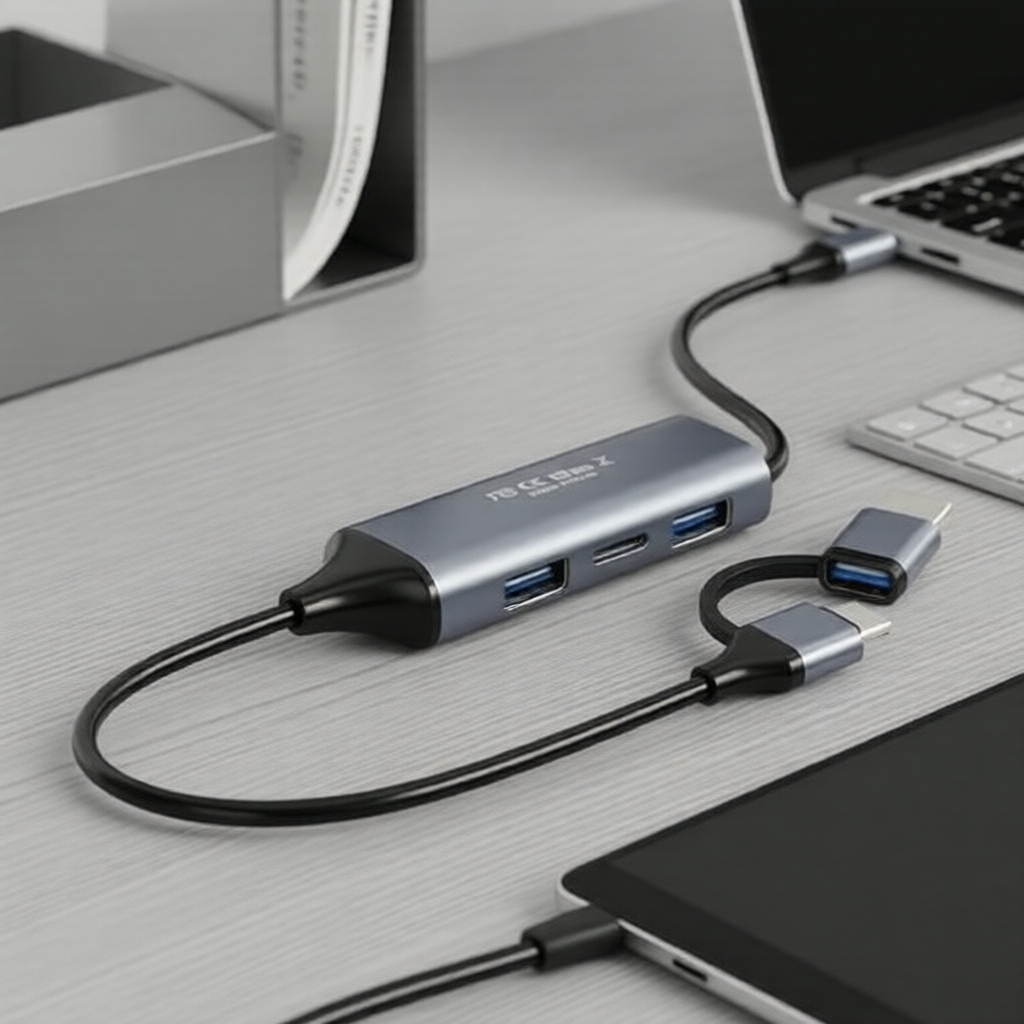 Placa de captura de vídeo 2 em 1 USB 2.0 Tipo-C, gravador HD 4K 60Hz HDMI