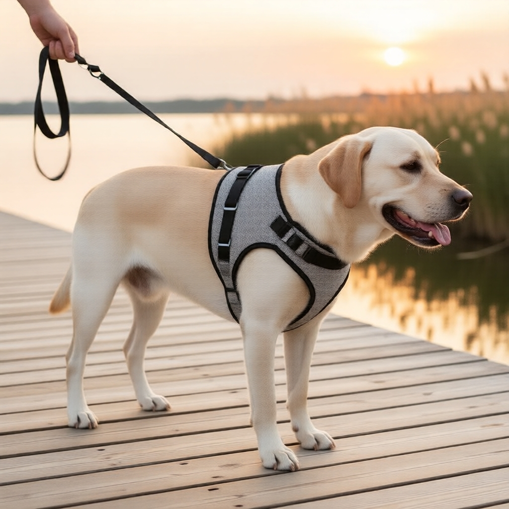 Suspensório de suporte para as patas traseiras de cães, arnês de reabilitação para cães feridos ou idosos
