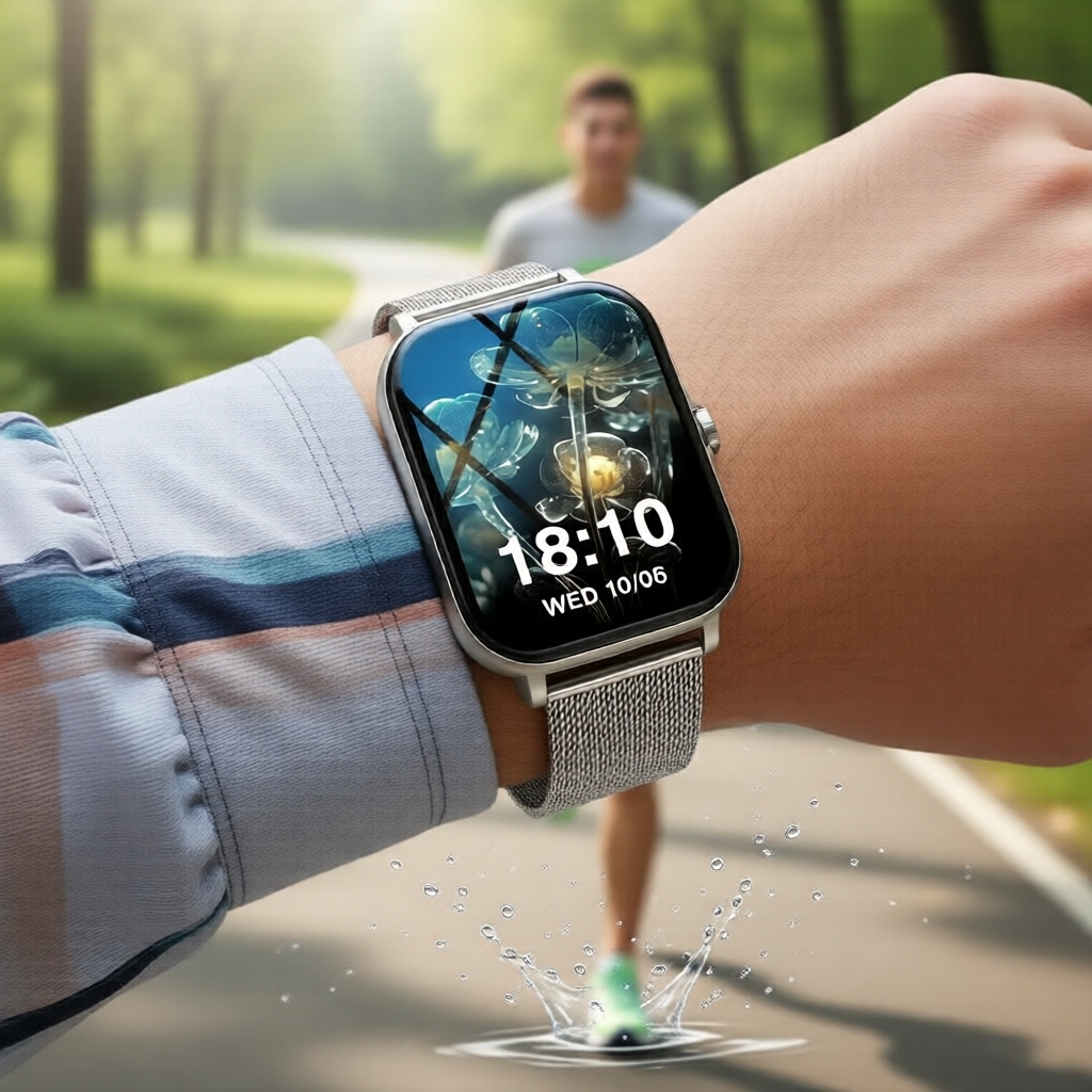 Smartwatch com Chamada Telefônica, Modos Multiesportivos, Alertas de Mensagens, Ideal para Homens e Mulheres