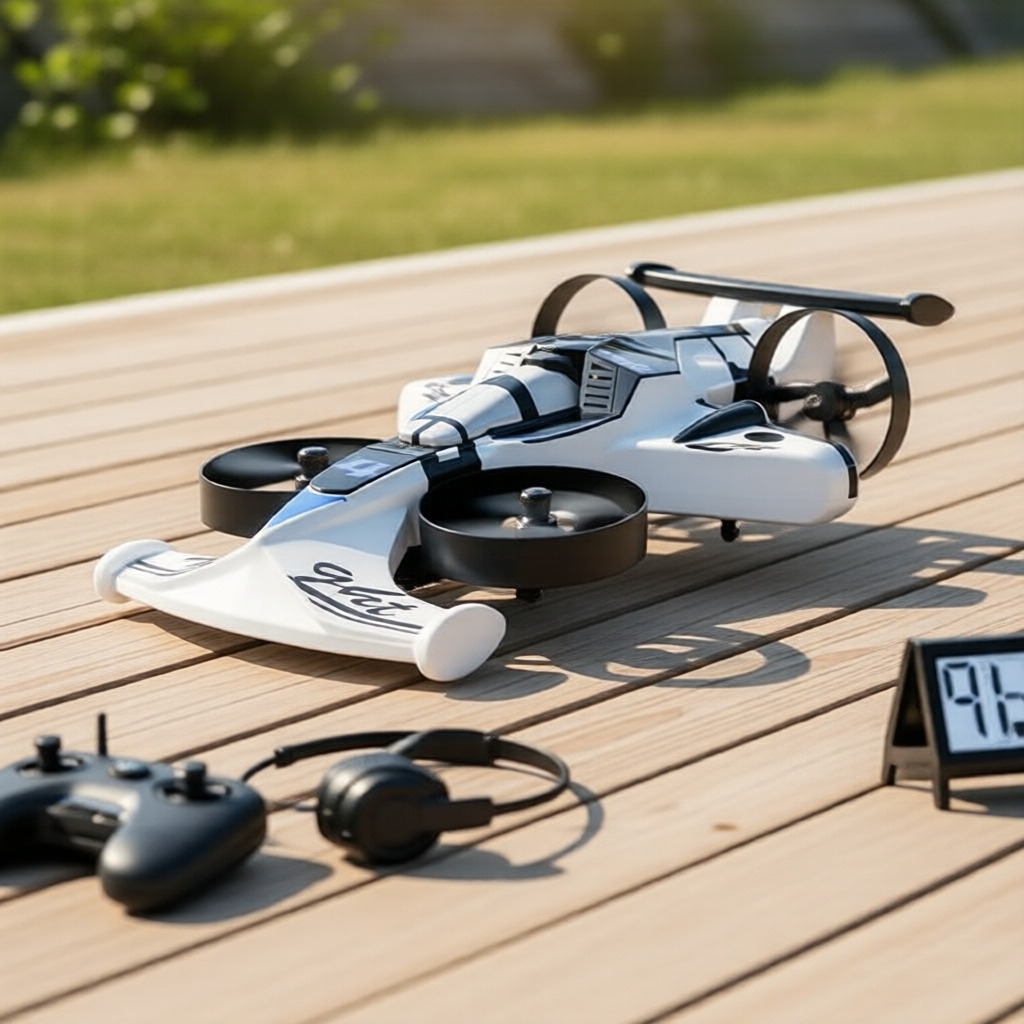 Avião de brinquedo de controle remoto de combate de planador EPP, resistente a colisões, presente para meninos