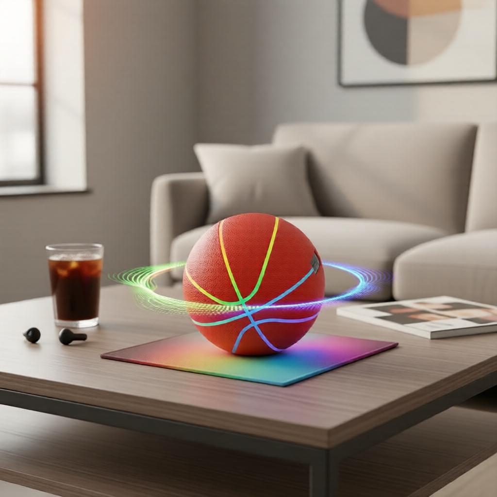 Caixa de Som Bluetooth Externa com Luzes de Festa, Tema de Beisebol/Basquete/Futebol