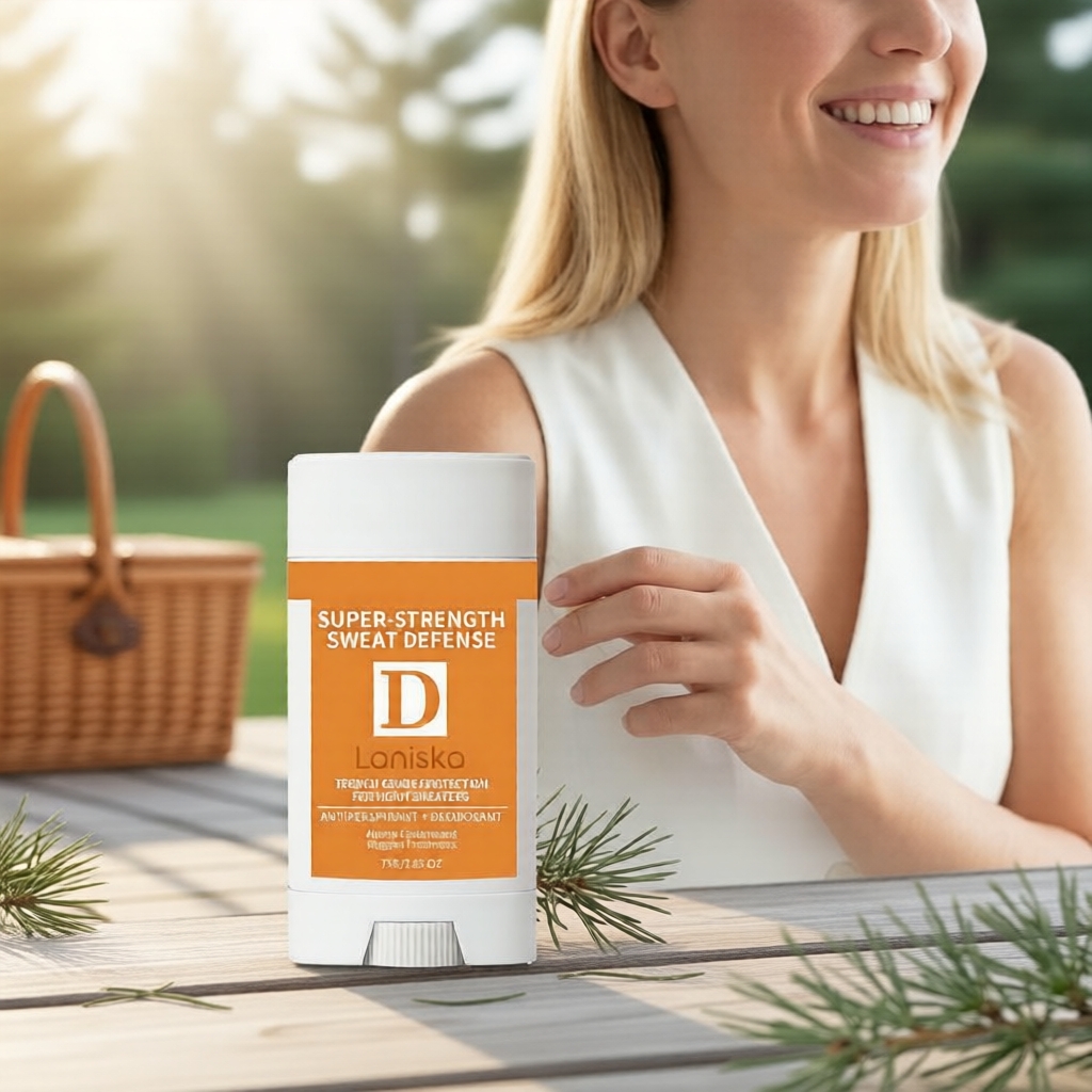 Bastão desodorizante e hidratante de longa duração, fragrância naturalmente fresca, para homens e mulheres