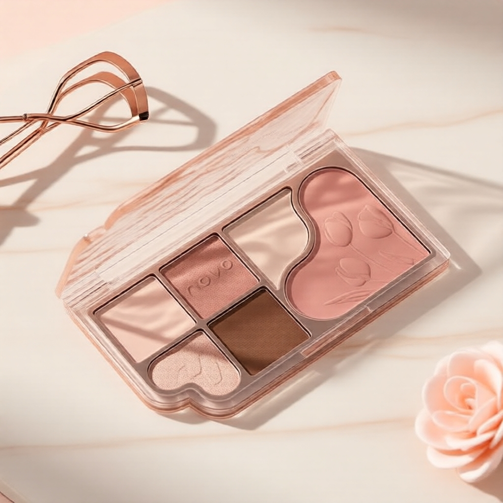 Paleta de Sombras de 6 Cores Everyday da NOVO: Versatilidade do Escritório à Festa