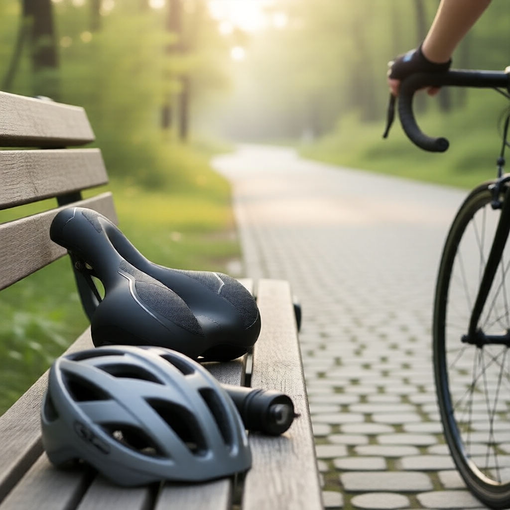 Assento de Bicicleta Oco de Alta Elasticidade, Almofada de Assento de Bicicleta MTB Respirável, Macia, Antiderrapante,