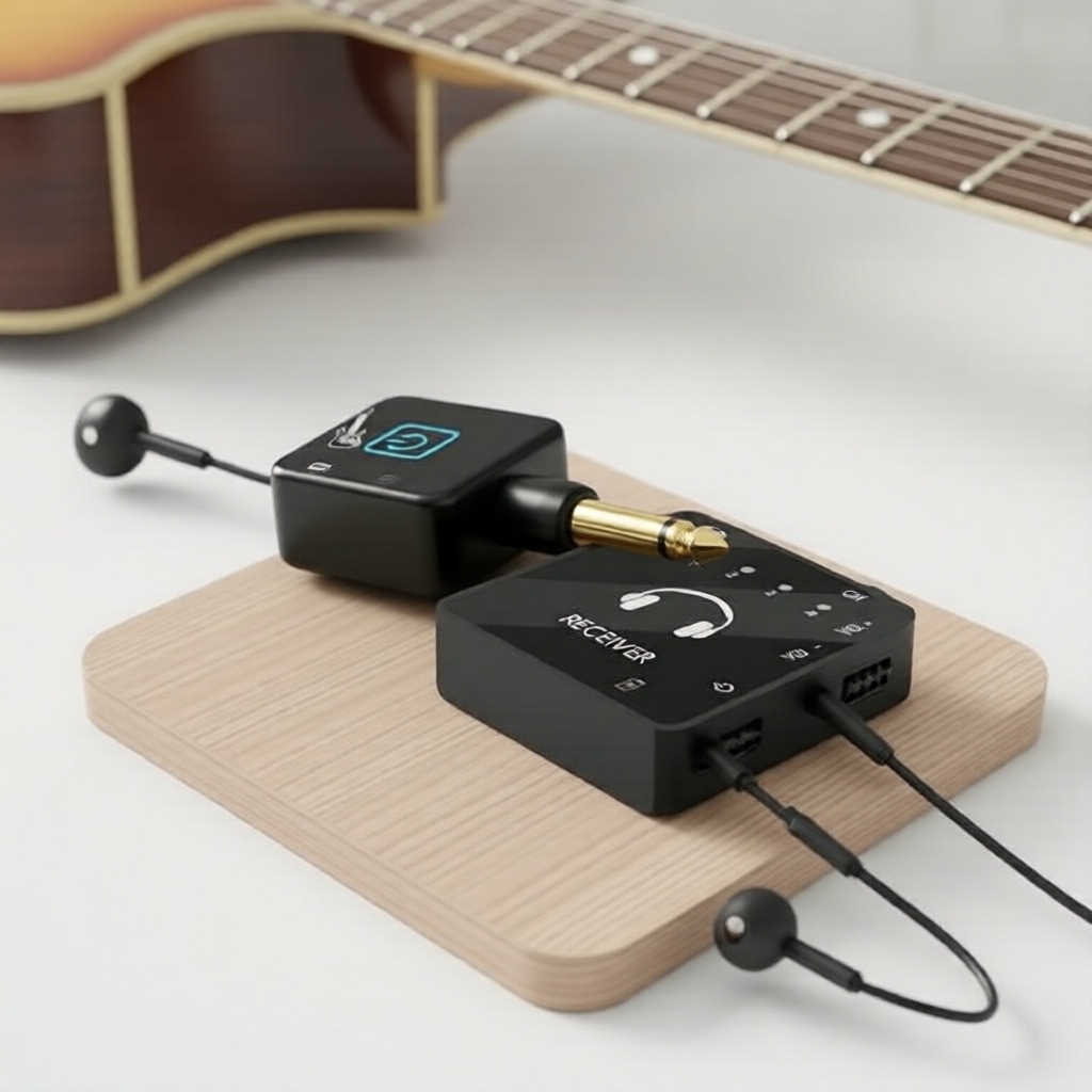 Monitores Intra-Auriculares Sem Fio Profissionais para DJs e Shows ao Vivo – Emparelhamento Automático