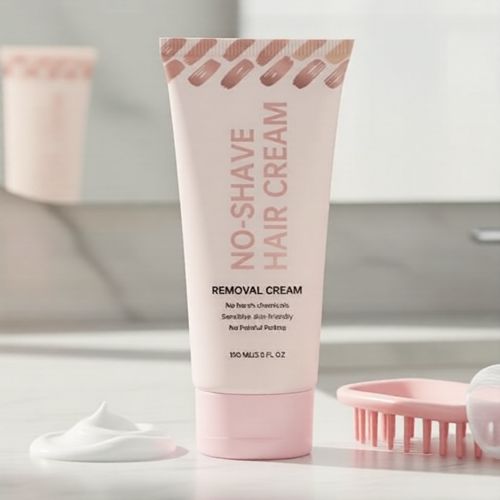 Creme Depilatório Suave para a Pele BARUB, para uma Pele Lisa e Sedosa
