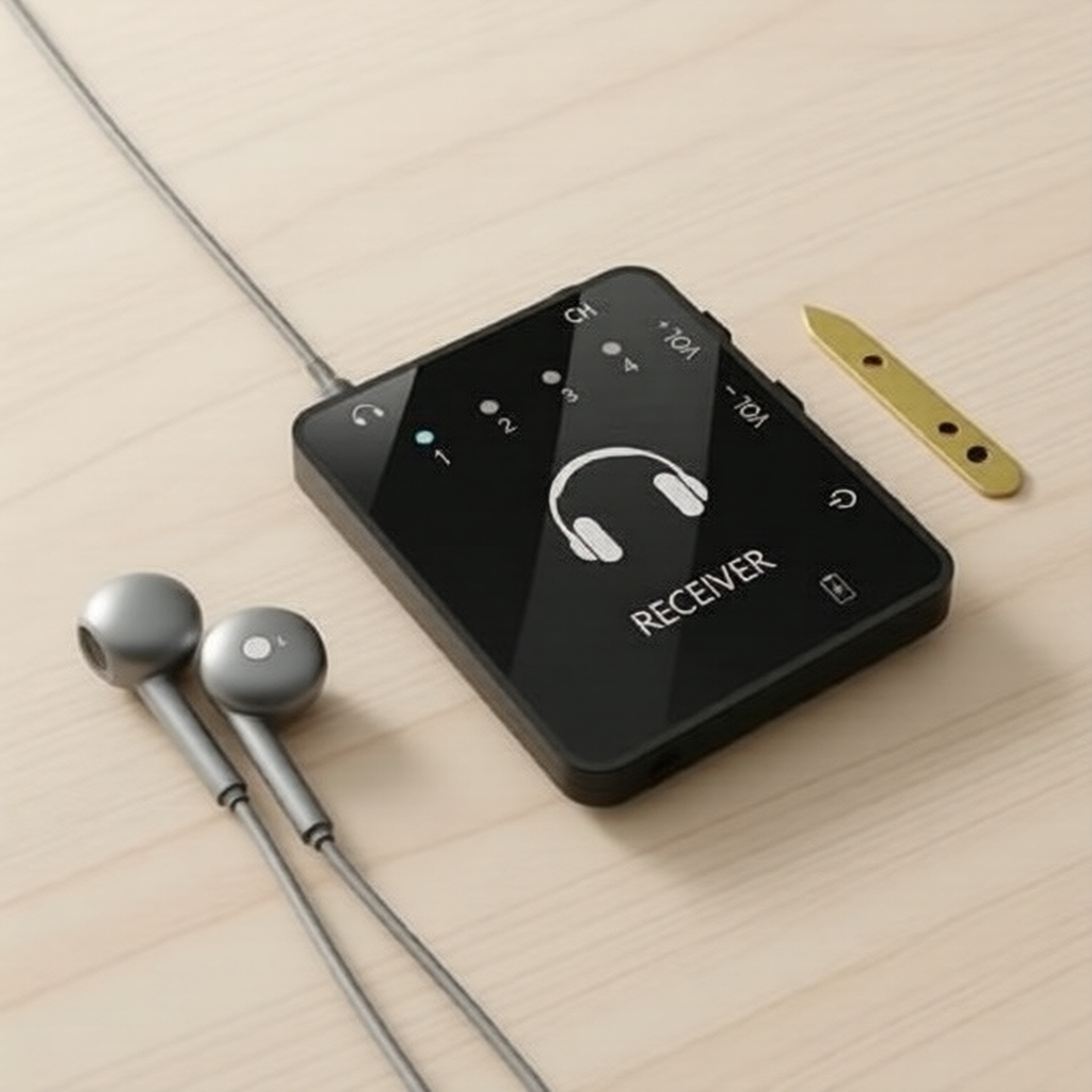 Sistema de Monitoramento Intra-Auricular para DJ/Estúdio/Guitarra – Transmissor Sem Fio com Receptor de Clipe