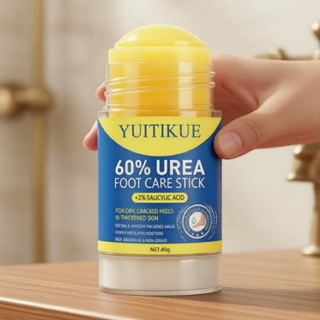 Bastão de Ureia 60% compacto para pés ásperos e rachados