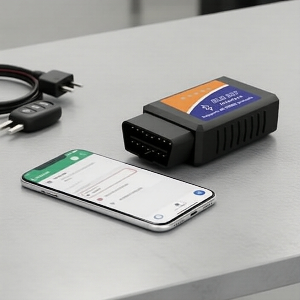 Scanner OBD2 Bluetooth ELM327 – Ferramenta de Diagnóstico Automotivo para Verificação do Motor e Consumo de Combustível