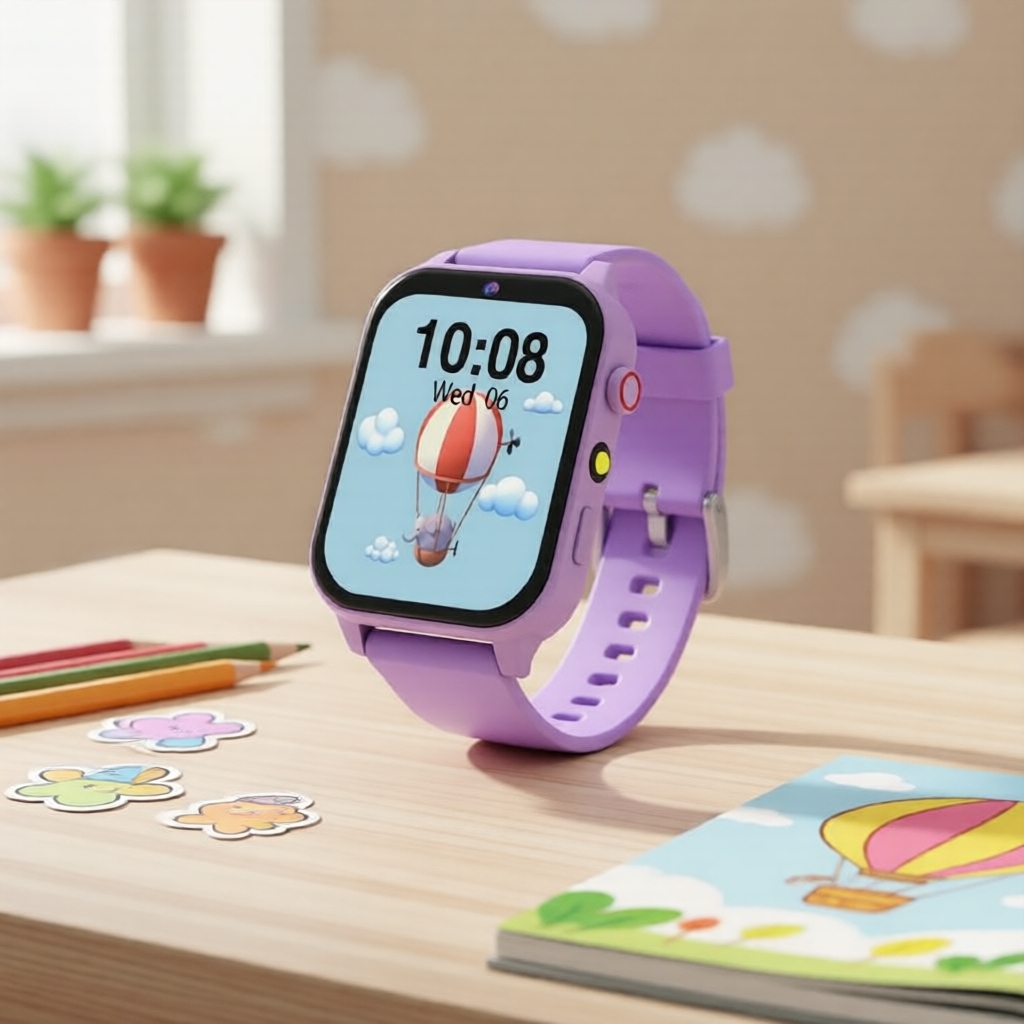 Relógio inteligente infantil à prova d’água para meninas, com câmera HD, lanterna LED, alarme e jogos de quebra-cabeça