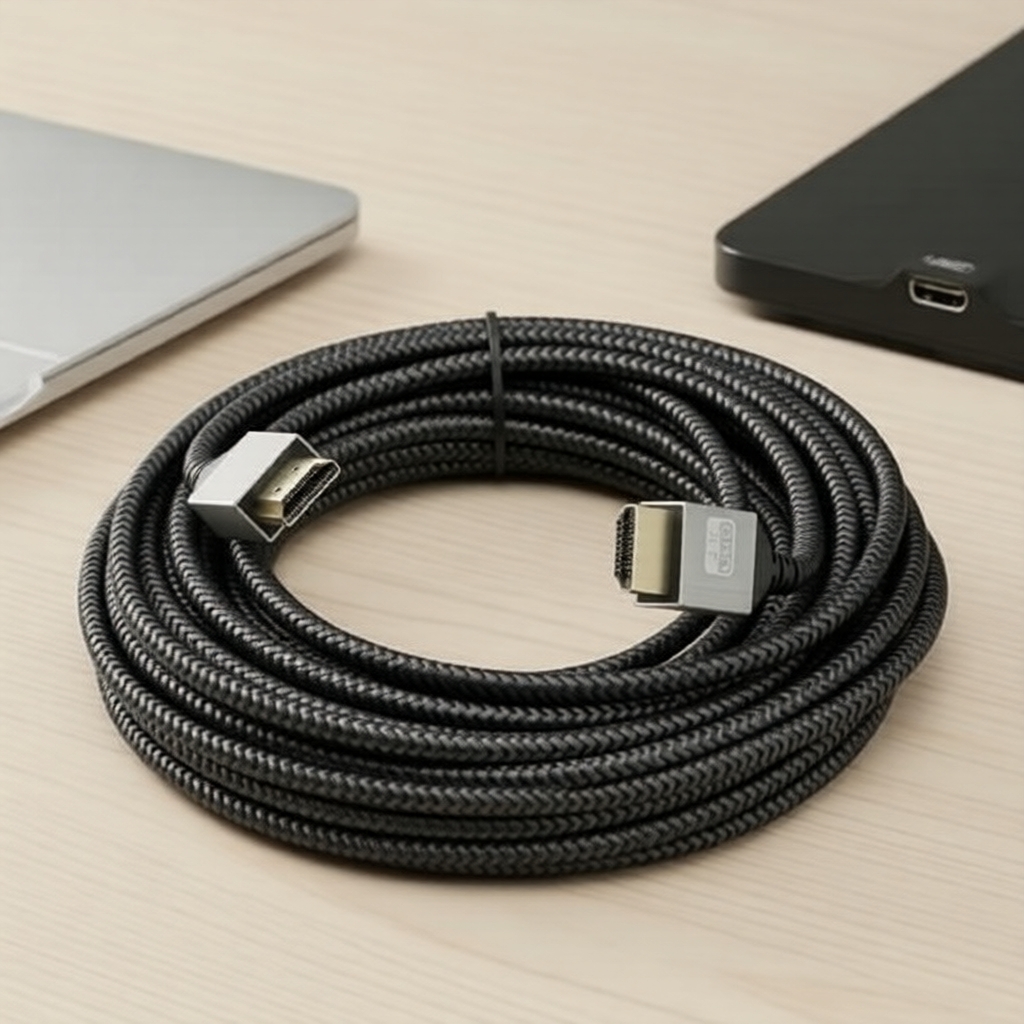 Cabo HDMI 2.0 Fino 4K 60Hz para Monitores de Jogos Xbox e PC