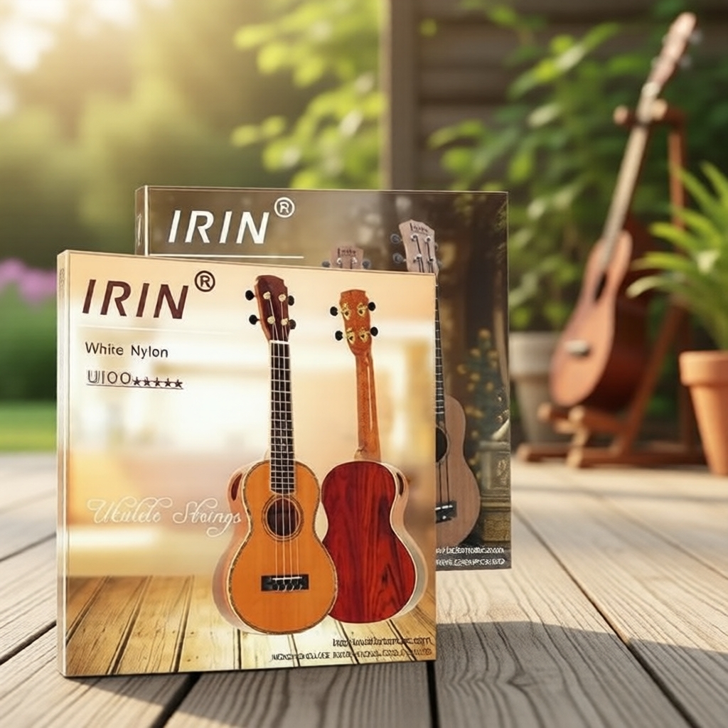 IRIN 4 peças/conjunto cordas de náilon para ukulele soprano para guitarras havaianas de 4 cordas