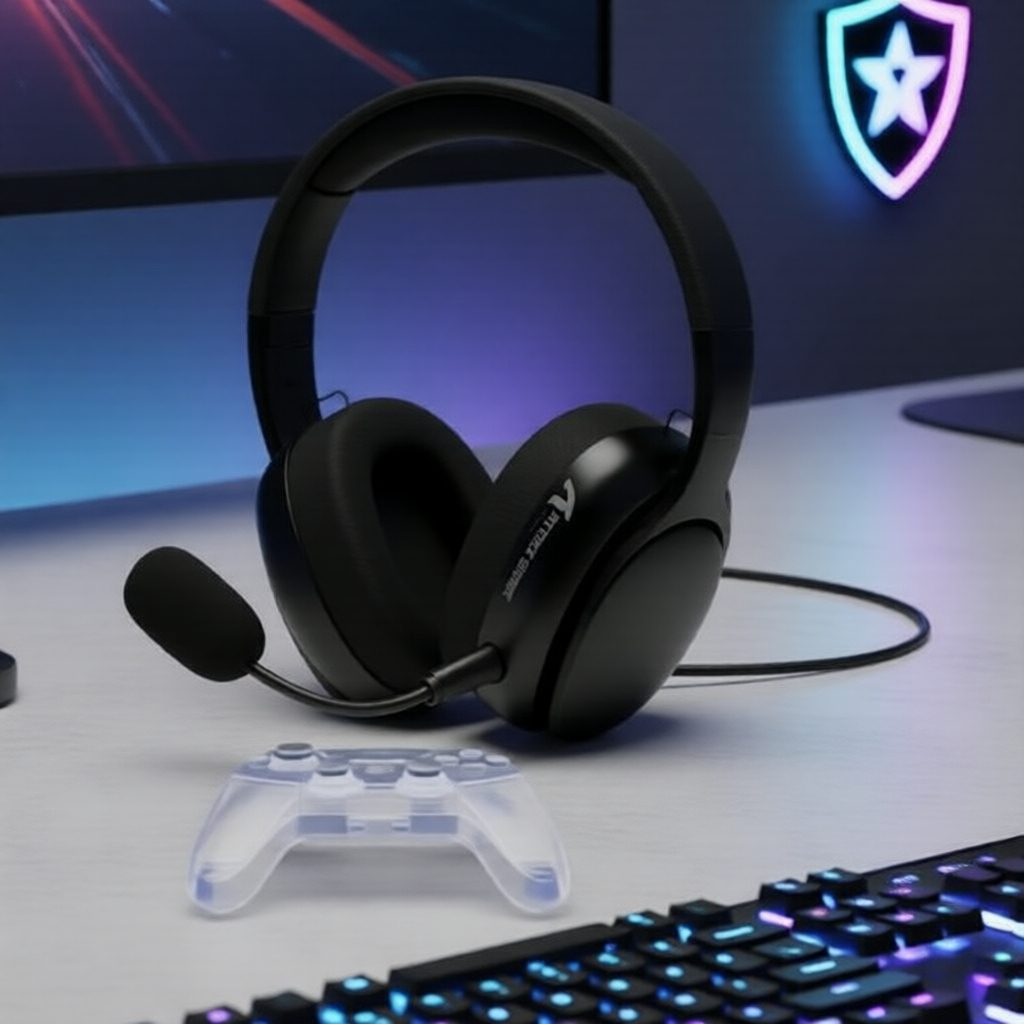 ATTACK SHARK L80PRO Fone de Ouvido Gamer 3 em 1 20ms de Latência Ultrabaixa, Conexão Estável, Mudança Dupla de