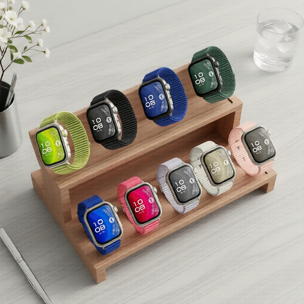 Correia de Nylon Oficial para Huawei Watch Fit 4 Pro/Fit 3, Pulseira Esportiva para Smartwatch Digital de Corrida