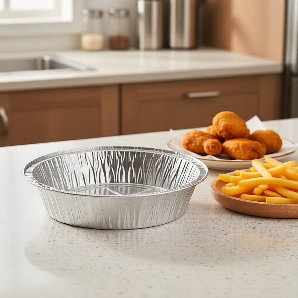 Bandejas de alumínio para uso alimentar, tamanhos sortidos, 30-50 unidades/pacote, prontas para forno e air fryer,