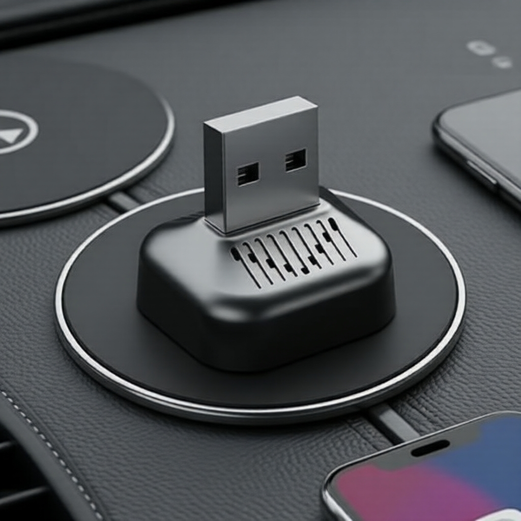 Adaptador CarPlay Sem Fio para iPhone: Transforma Conexões com Fio em Sem Fio, Plug & Play Fácil