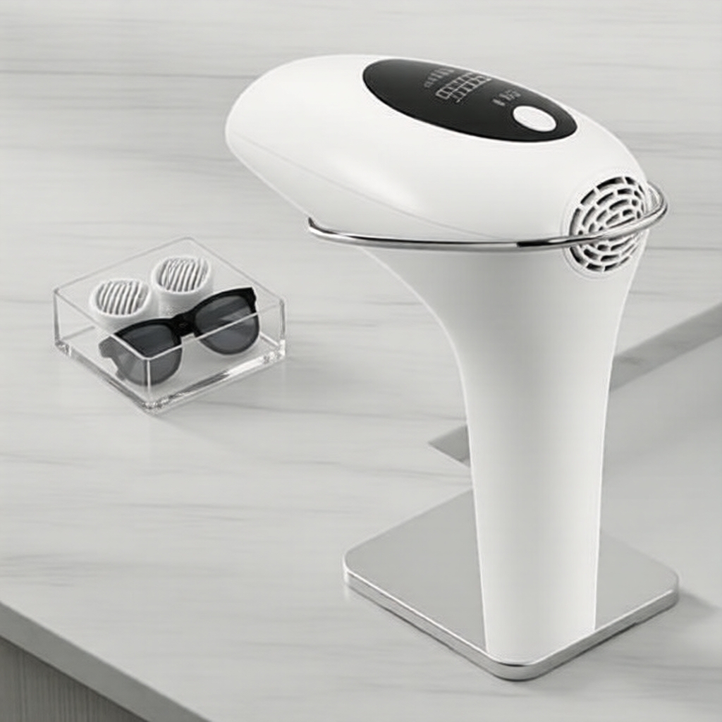 Depilador a Laser IPL para Uso Doméstico - Dispositivo Profissional para Corpo Inteiro, Feminino, Indolor e Permanente